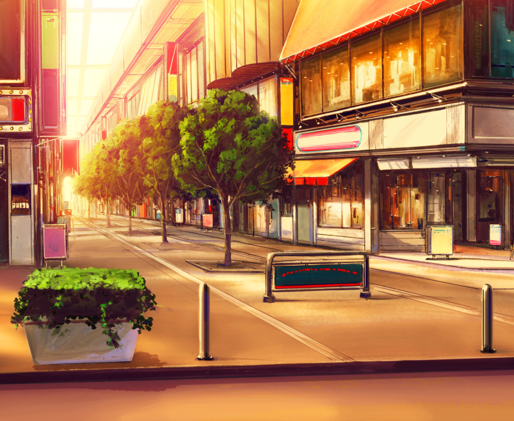 Фон аниме улица гача лайф магазин