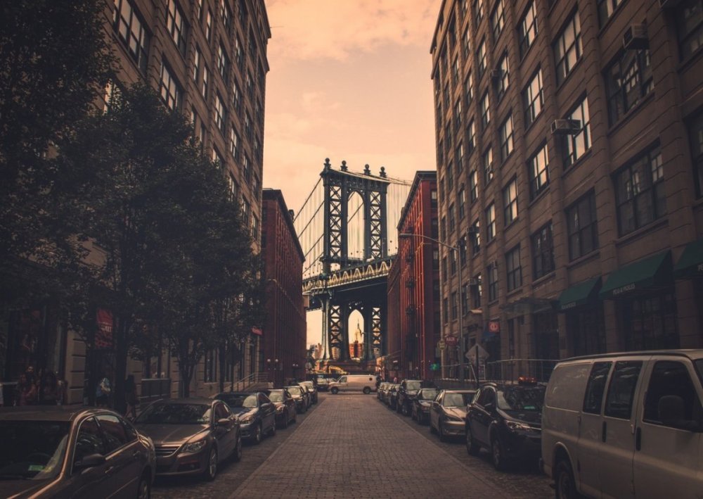 Нью-Йорк Бруклин улицы