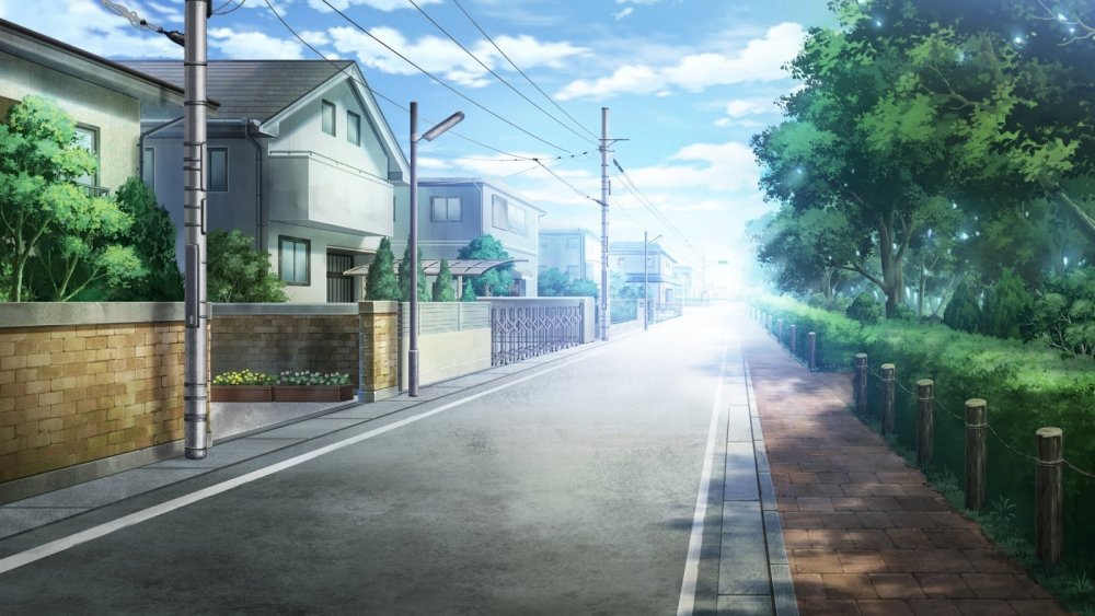 Нью Йорк Бруклин переулок закат