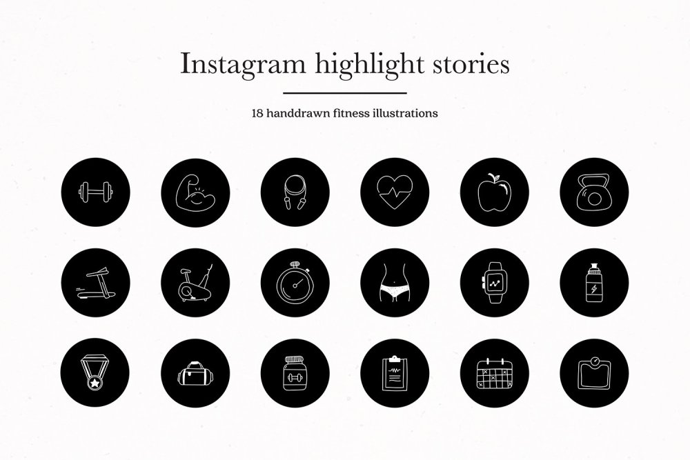 Иконки для актуального в Инстаграм