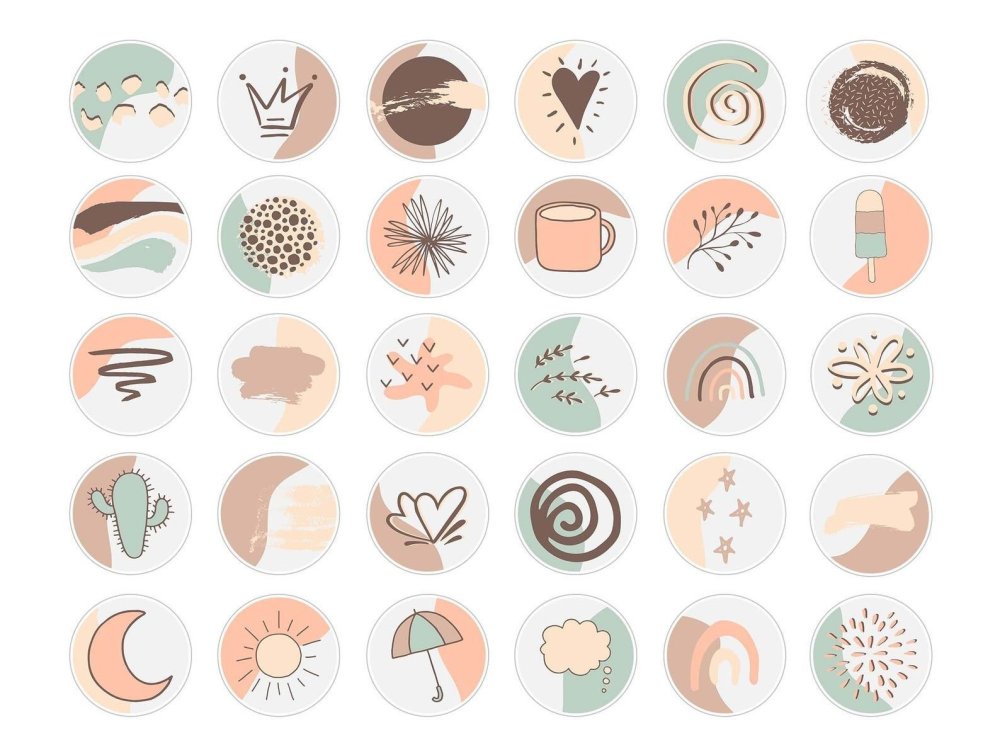 Фон для актуального в Инстаграм