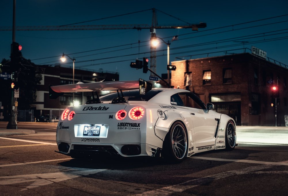 Nissan GTR r35 4к