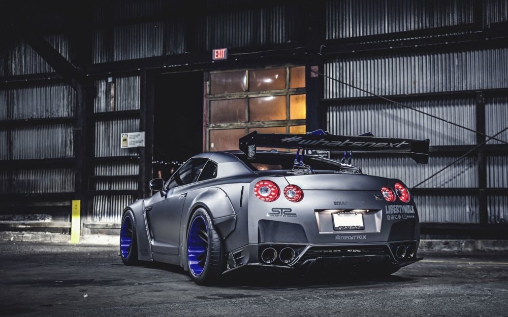 Nissan GTR r35 4к