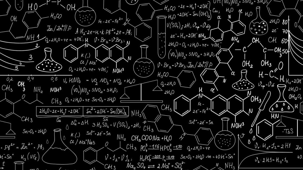 Фон для презентации по химии