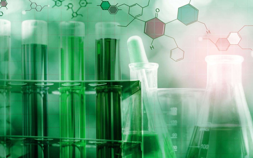 Фон для презентации по химии