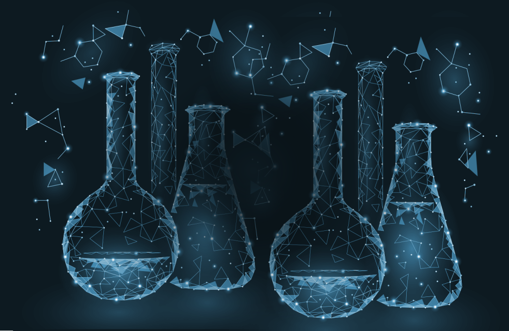 Фон для презентации химия