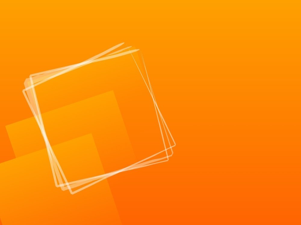 Оранжевый фон для презентации