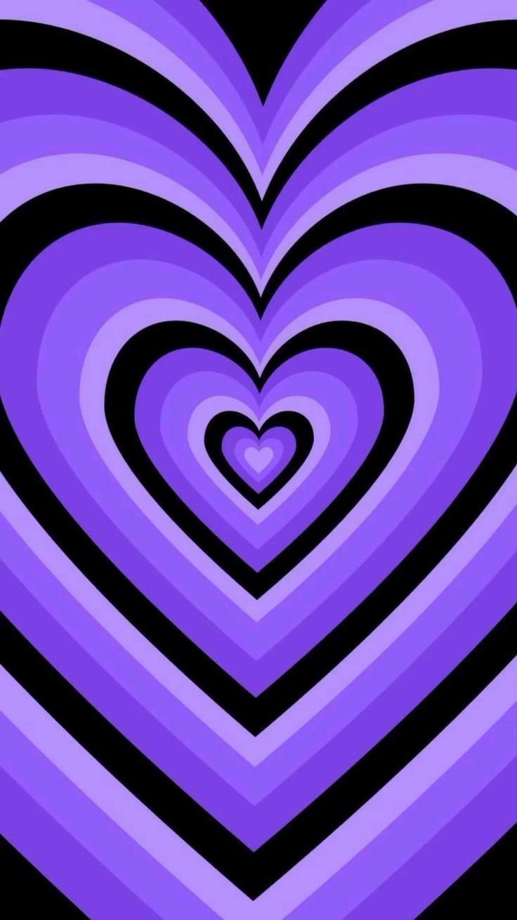 Радужно розовые сердечки