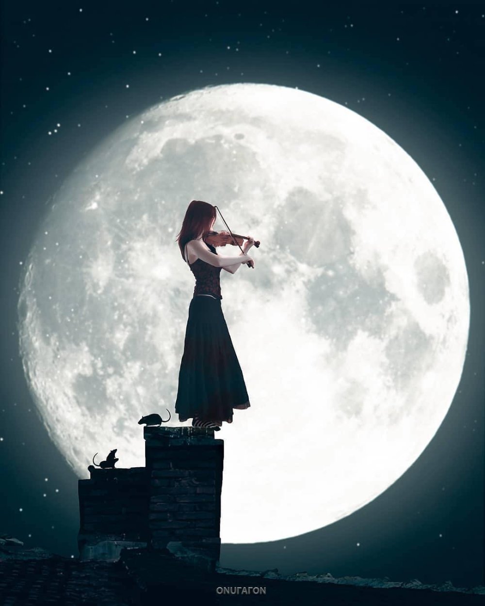 Любовь на фоне Луны