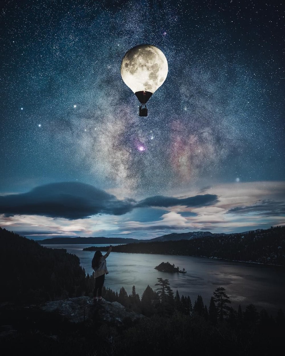 Девушка звезда