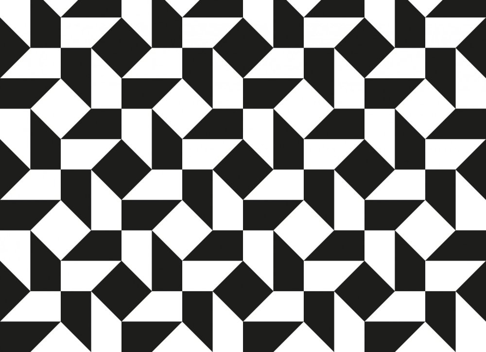 Черно белая клетка