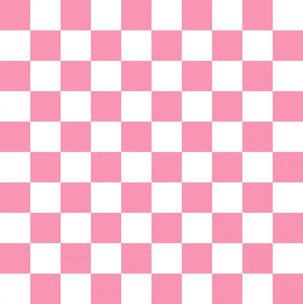 Розовый фон в белую клетку