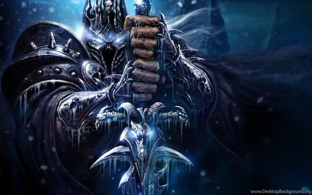 Артас Король Лич без шлема