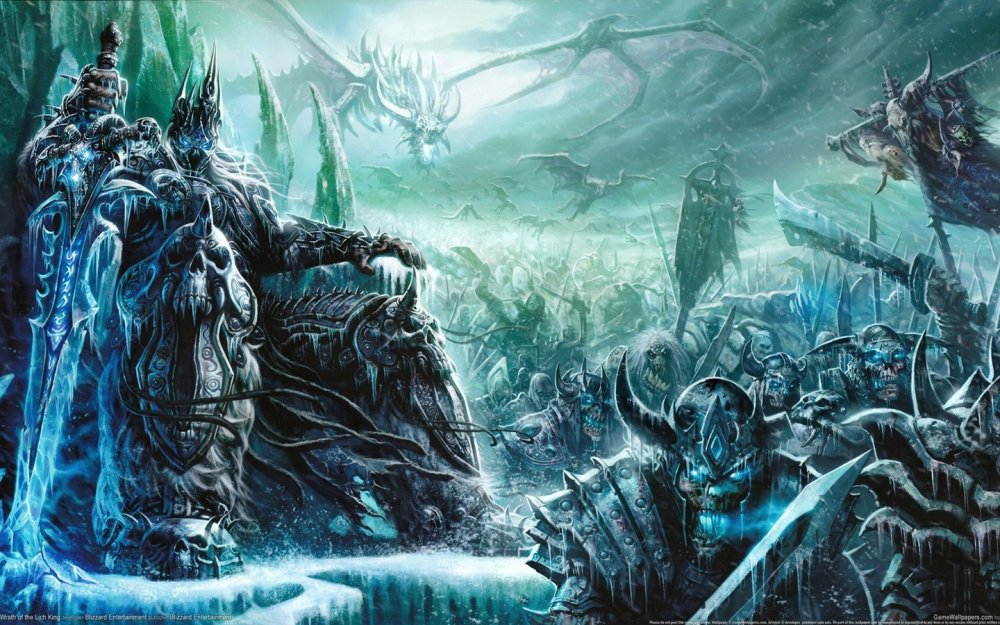 Загрузочный экран wow lich King 3.3