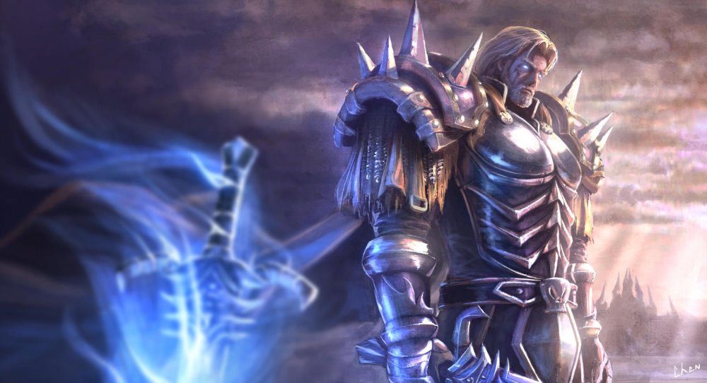 Warcraft рамка lich King