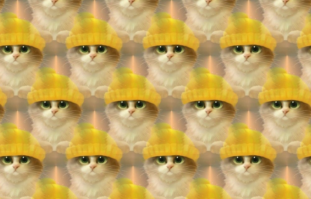 Фон с кошками для фотошопа
