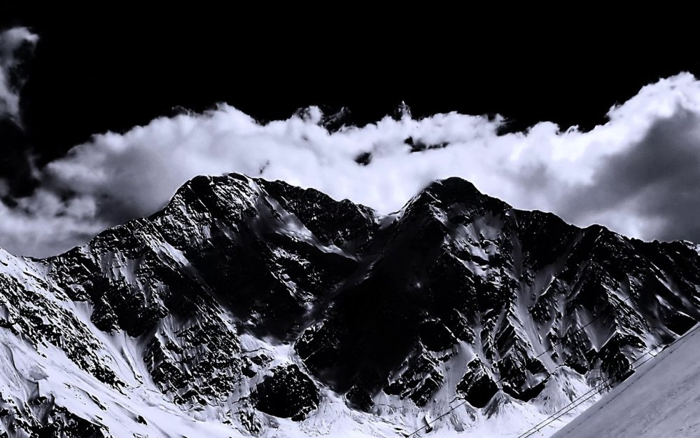 Снежные горы