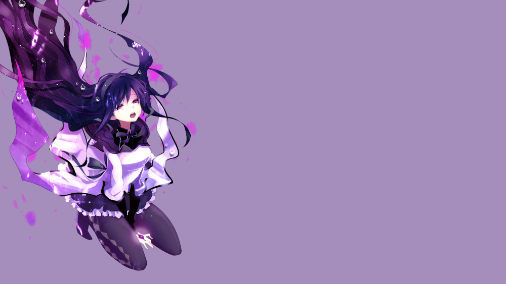 Горы фиолетовый закат