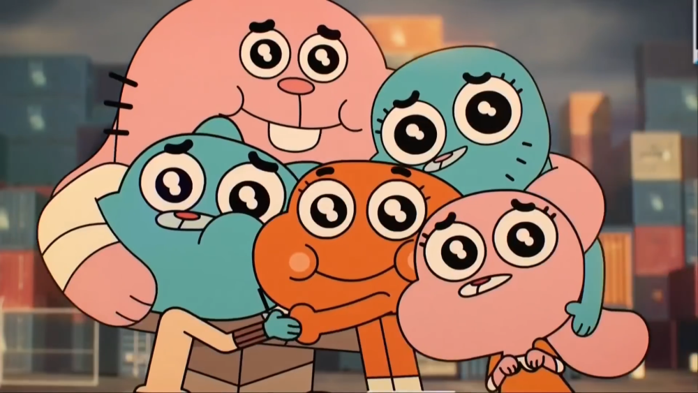 Удивительный мир Гамбола семья