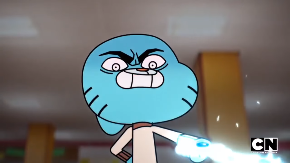 Дарвин скейтбордист удивительный мир Гамбола