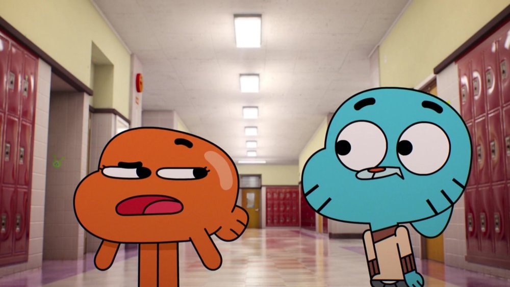 Удивительный мир Гамбола Гамбол и Дарвин любовь