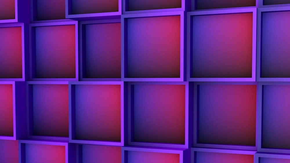 Фиолетовый квадрат