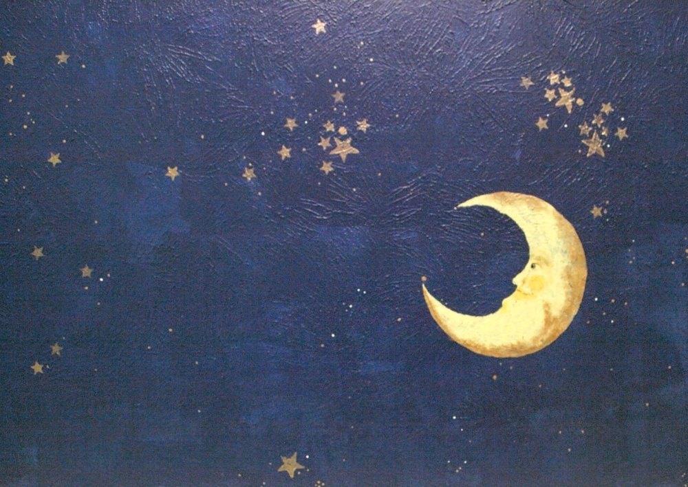 Ночь иллюстрация