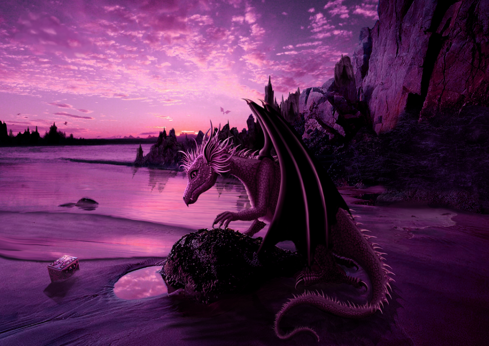 Пурпурный дракон