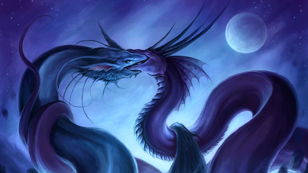 Красивый дракон