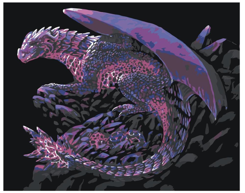 Неоновый дракон