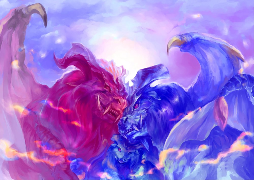 Teostra and Lunastra
