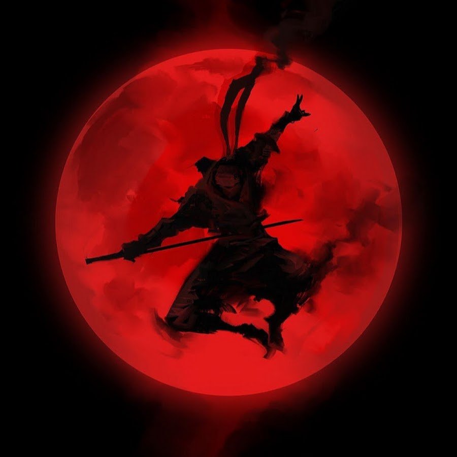 Япония Луна Самурай