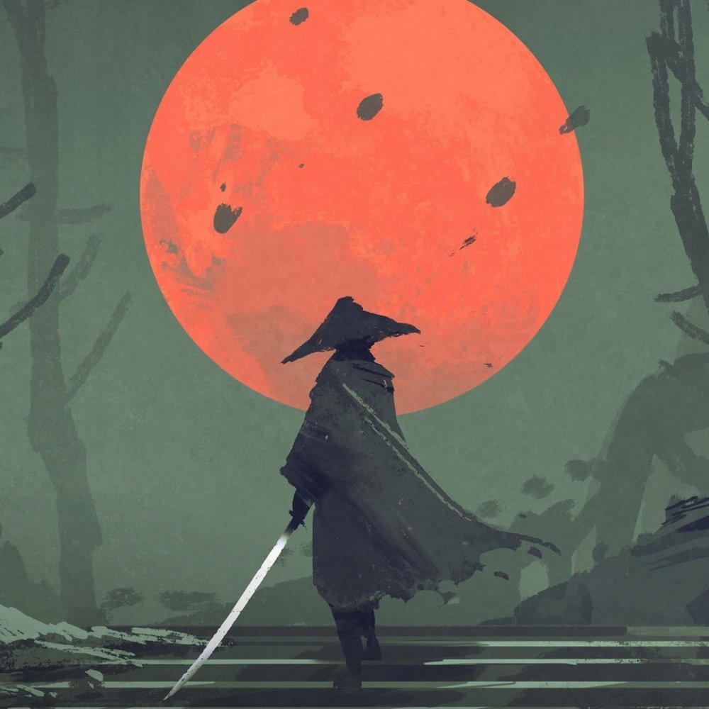 47 Ронинов Самурай в доспехах