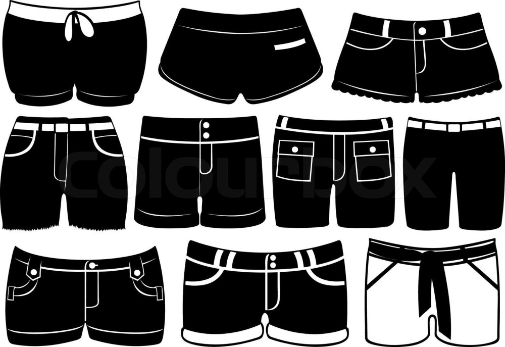 Шорты силуэт