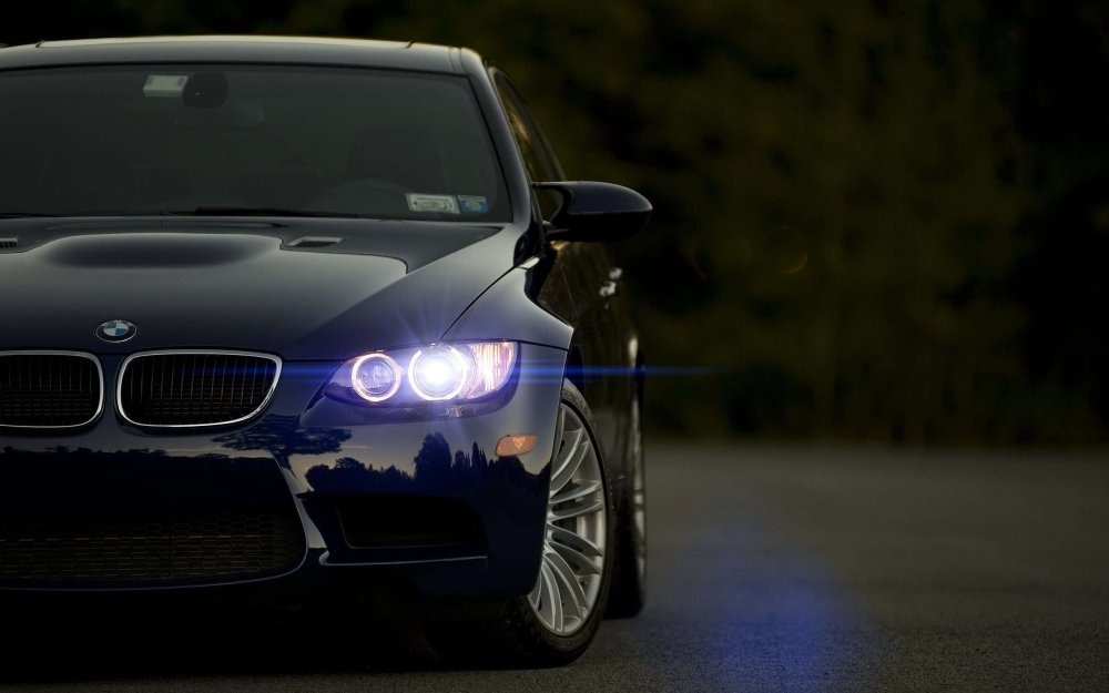 BMW m3 в темноте
