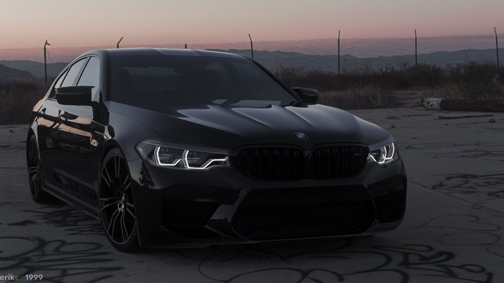 BMW m8 дрифт