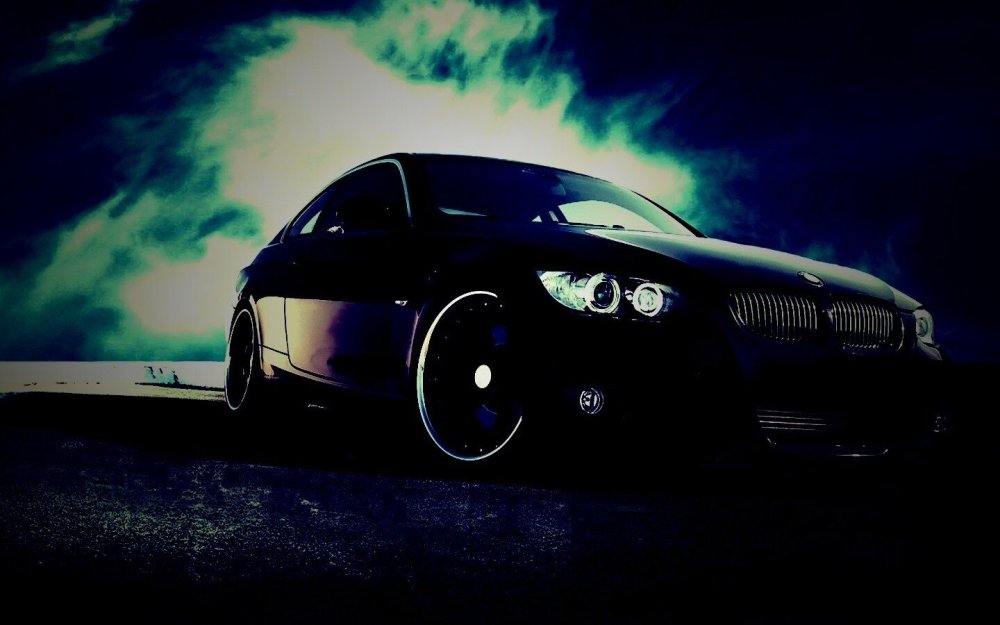 BMW e60 и девушка