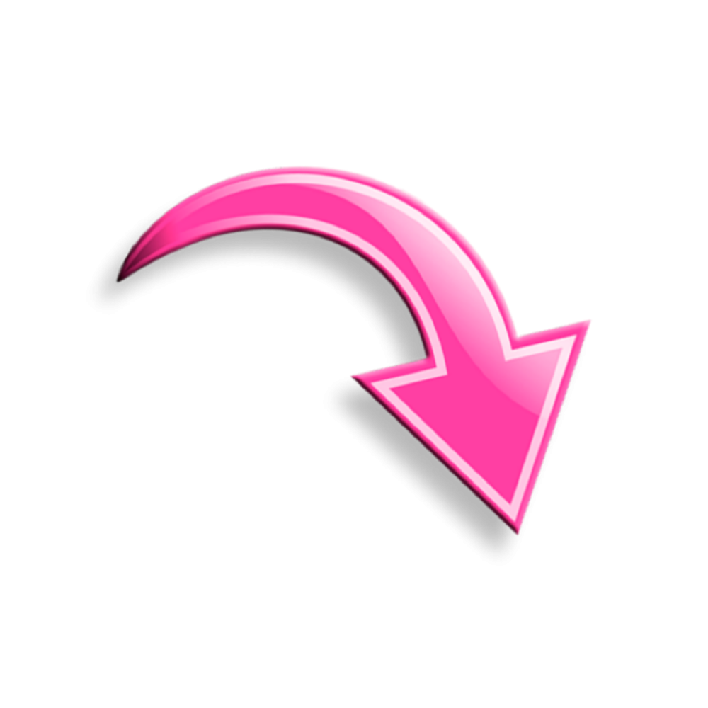 Розовая стрелка