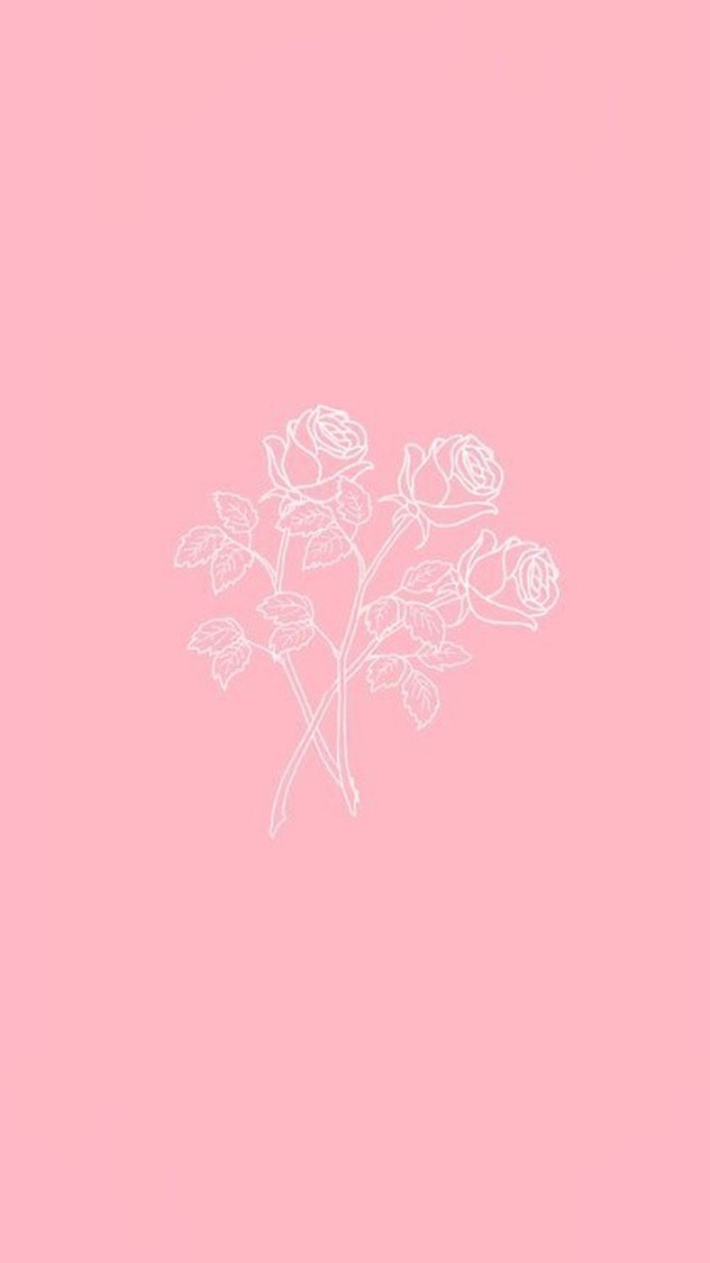 Розовые обои Эстетика