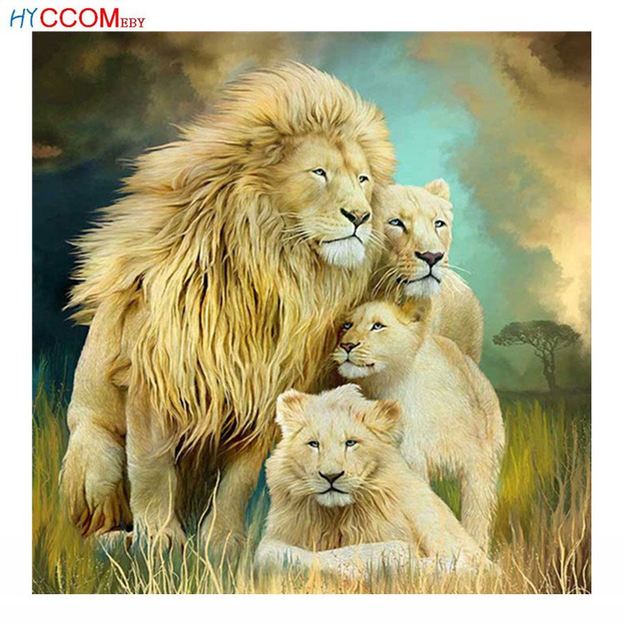 Тигр на половину лица