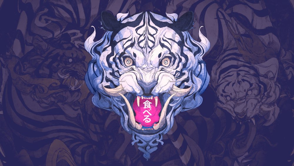 Oni японский демон тигр