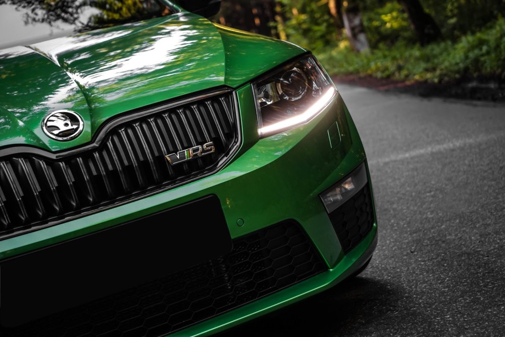 Octavia a7 RS Green