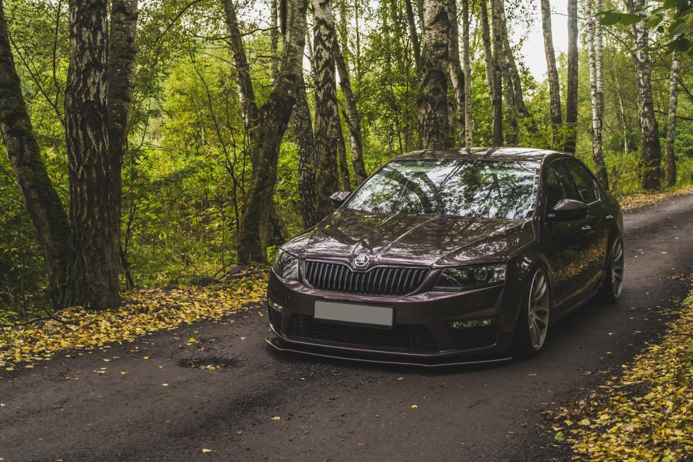 Škoda Octavia RS a7 белая