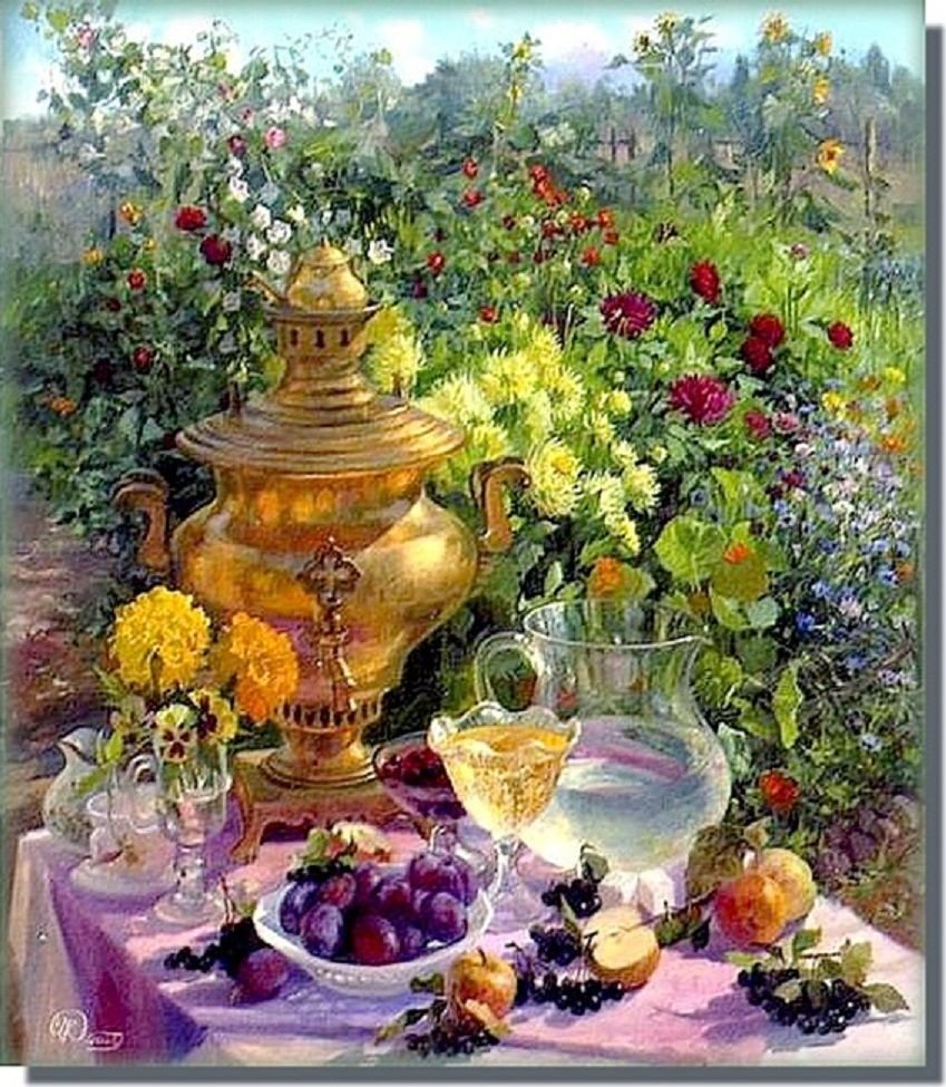 Август Владимир Жданов живопись