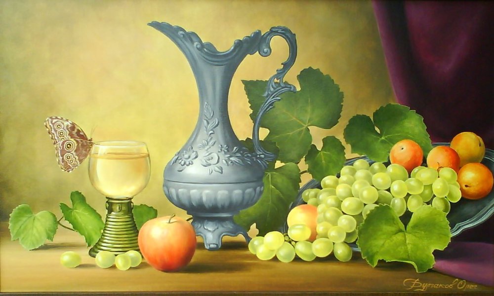 Натюрморт на Светлом фоне