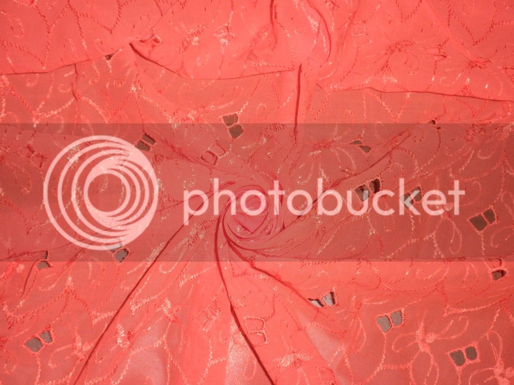 Коралловый цвет однотонный