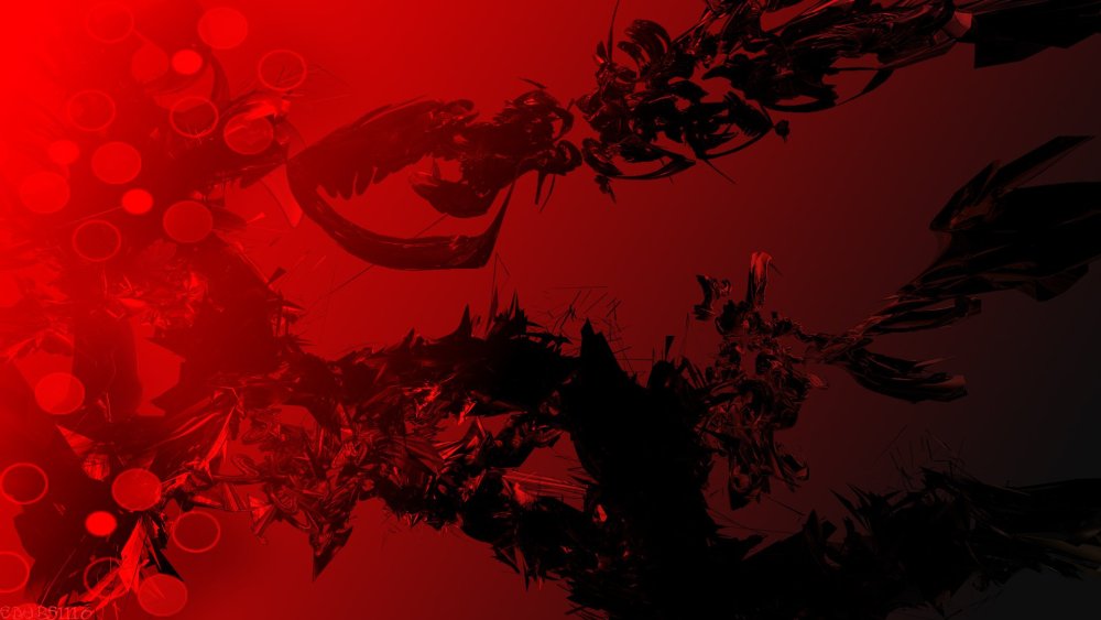 Красные обои