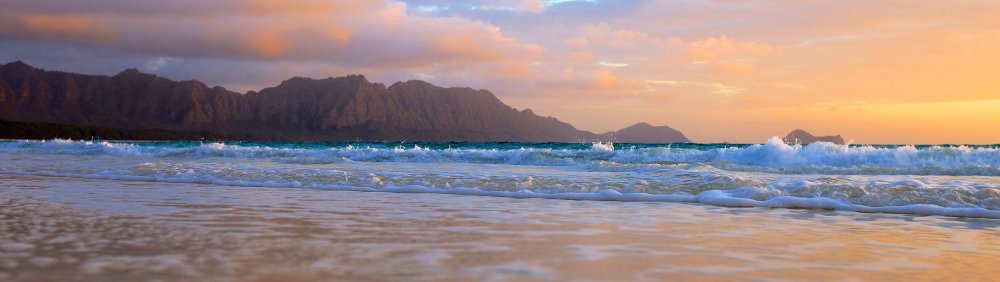 Морское побережье панорама