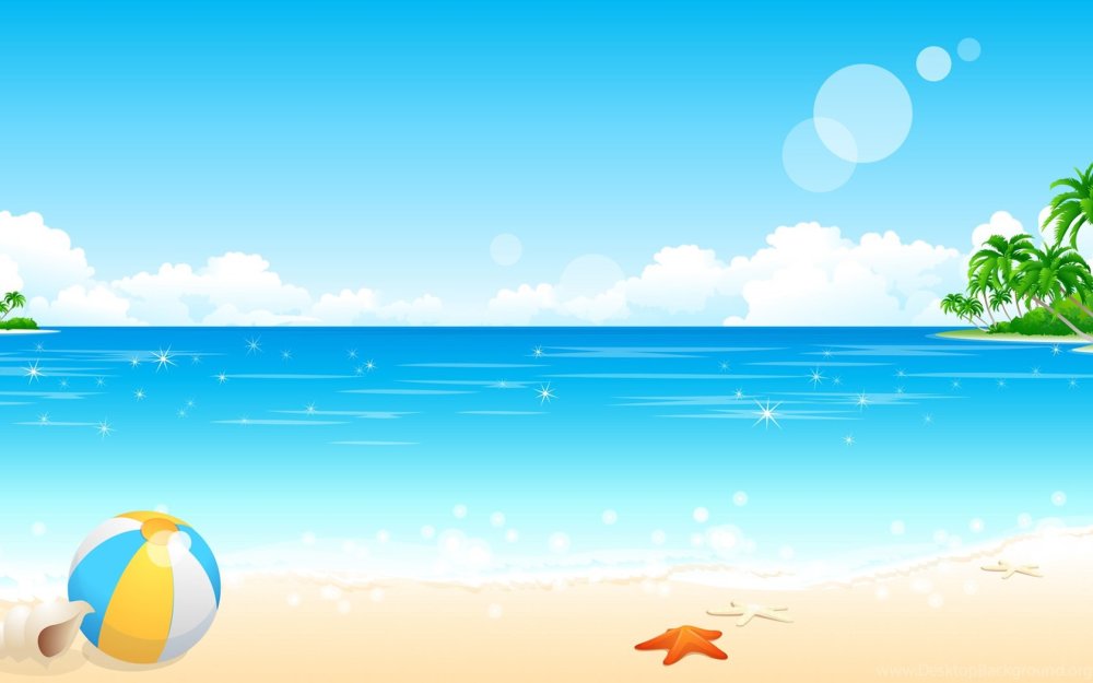 Море мультяшное