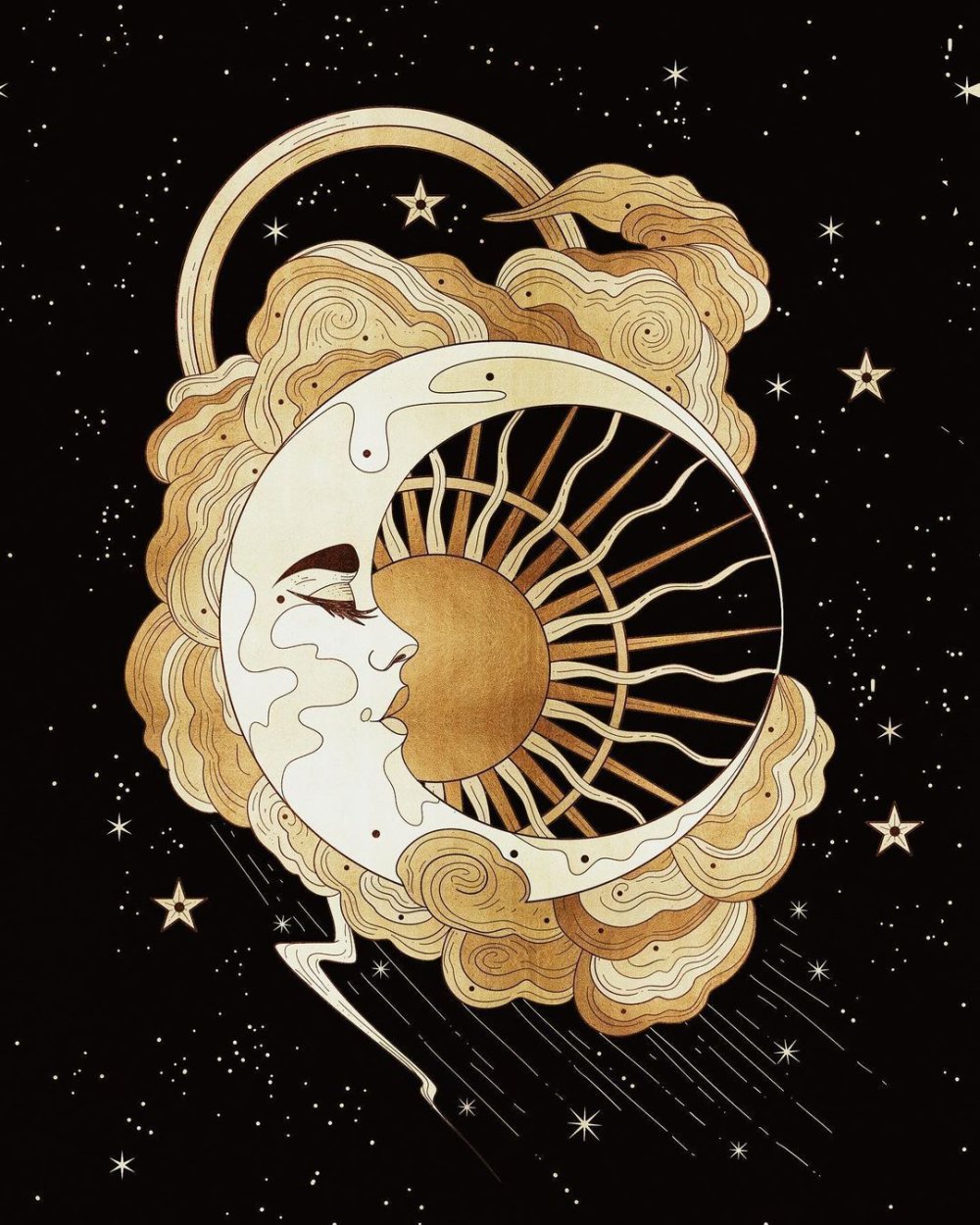 Астрология солнце и Луна